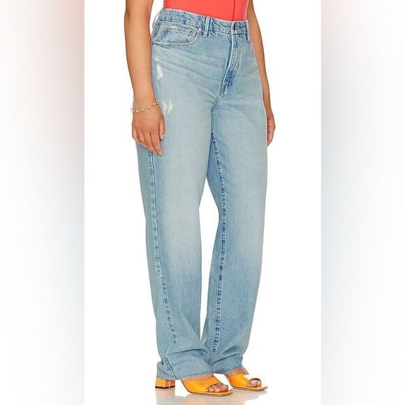 NWT Good American Good '90s Loose in Indigo - Picture 3 of 11